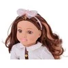 Jokomisiada Large, cute 48cm doll in a dress + built-in melody and soft body ZA5842