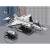 Jokomisiada Techniniai blokai Licencijuotas amerikiečių naikintuvas F-35 Lightning II 1600 dalių ZA5799