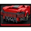 Jokomisiada Technical blocks Futuristic car Raudonas lifting doors 275 pieces ZA5794