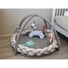Jokomisiada Play mat with arch and toys + braided braid OTULACZ ZA5875