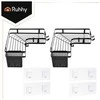 Corner bathroom shelf - set of 2 Ruhhy 27092