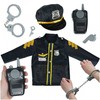 Ikonka Karnavalo kostiumas su policininko antrankiais 3-8 metų amžiaus