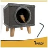Katės draskyklė su guoliu Purlov, 38x32x32 cm