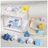 Kruzzel Sorter - wooden sensory cube 22885