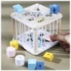 Kruzzel Sorter - wooden sensory cube 22885
