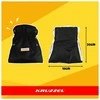 Double stroller muffs - juodas Kruzzel 25814