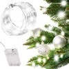 LED dekoratyvinis apšvietimas 10m 100LED šaltai balta