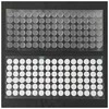 RUHHY savisaugantis Velcro 18mm 500vnt baltas