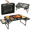 Sulankstomas turistinis stalas 88x60x40x27 cm
