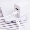 Maxlife MXTC-06-20AC PD QC įkroviklis 1x USB-C 1x USB 20W baltos spalvos + USB-C - Lightning kabelis 20W