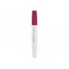 Lūpų dažai Maybelline Superstay 24 2-Step Liquid Lispstick makiažas 195 Raspberry