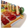 Kruzzel Medinė dėlionė - rūšiuotojas 6in1