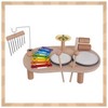 Medinis edukacinis muzikinis stalas Kruzzel 26903, 24,5x38,5x23,5 cm