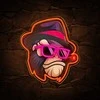 Neoninis LED paveikslas GANGSTA MONKEY daugiaspalvis FLA03 Forever Light