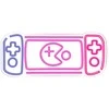 Neoninis PLEXI LED GAME Žaidimų konsolė įvairiaspalvis FPNE27 Forever Light