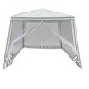 Roger Palapinė sodo vakarėlių paviljonas komercinė pavėsinė Balta 2,4X2,4 m