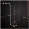 Standing coat rack 170cm - juodas Ruhhy 26362