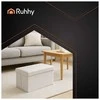 Pilkas aksominis pufas 60x30x30 cm Ruhhy 25994
