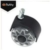 Gray swivel chair wheels, 5 pcs. Ruhhy 25280