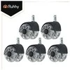 Gray swivel chair wheels, 5 pcs. Ruhhy 25280