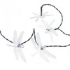 Saulės Dragonfly sodo žibintai 6,5 m 30LED multicolour