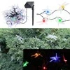Saulės Dragonfly sodo žibintai 6,5 m 30LED multicolour