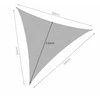 Sunshade sail 3x3x3m pilka Gardlov 23147