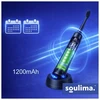Soulima 26851 juodas soninis dantų šepetėlis