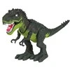 Ikonka T-REX elektroniniai dinozauro pasivaikščiojimai riaumoja žaliai