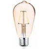 TelForceone LED lemputė Filament E27 ST64 4W 230V 2200K 400lm COG auksinis Forever Light
