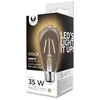 TelForceone LED lemputė Filament E27 ST64 4W 230V 2200K 400lm COG auksinis Forever Light