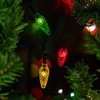 TelForceone Styginių šviesos PINE CONE 100LED 8m daugiaspalvis Forever Light