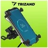 Trizand Motociklo telefono laikiklis su pakroveju