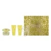 Versace Geltona Diamond rinkinys moterims (EDT, 50 ml + kūno losjonas, 50 ml + dušo želė, 50 ml)