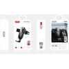 XO telefono automobilio laikiklis C37 Gravity Juodas skirtas oro išleidimui