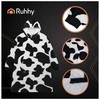 XXL sweatshirt - juodas and baltas blanket Ruhhy 26538