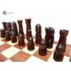 ProveChess Šachmatai Castle 560x280x70mm, karalius 120mm