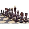 Provechess Šachmatai ir šaškės (Big) 500x250x60mm, karalius 100mm
