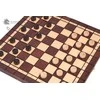 Provechess Šachmatai ir šaškės Small 350x175x45mm, karalius 60mm