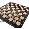 Provechess Šaškės, šachmatai, nardai (komplektas) 265x133x20mm, karalius 48mm