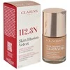 Clarins Skin Illusion Velvet natūralus matinį ir drėkinamąjį makiažo pagrindą suteikiantis makiažo pagrindas 112.3N santalas, 30 ml