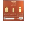 Al Haramain Amber Oud Gold Edition parfuminio vandens purškimo rinkinys 75ml + parfuminio vandens purškiklis 30ml + purškiamas dezodorantas 200ml