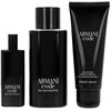 Giorgio Armani Code For Men (2023 m.) – EDT (plnitelná) 125 ml + purškiamas gelis 75 ml + EDT 15 ml