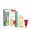 Set Clarins High Definition Eyes Blakstienų tušas Supra Lift &amp; Curl Juodas 8Ml + Total Eye Lift Sample 3Ml + Remove Make-up 50ml