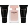 Narciso Rodriguez For Her rinkinys moterims (EDP, 50 ml + kūno losjonas, 50 ml+ dušo želė, 50 ml)