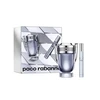 Paco Rabanne Invictus Eau De Toilette Purškiklis 100ml rinkinys vyrams 2 vnt