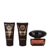 Set Versace Crystal Noir EDP 50ml + Losjonas kūnui 50ml + Dušo želė 50ml