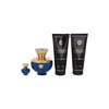 Kvepalų rinkinys moterims Versace Dylan Blue Pour Femme (EDP, 100 ml + EDP, 5 ml + kūno losjonas, 100 ml + dušo želė, 100 ml)
