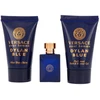 Kvepalai vyrams Versace Pour Homme Dylan Blue EDT 5ml + 25ml dušo želė + 25ml balzamas po skutimosi
