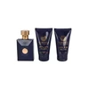 Versace Dylan Mėlyna Pour Homme Eau De Toilette, 50 ml Purškiklis Gel De Baño, 50 ml Balsamo After Shave, 50 ml